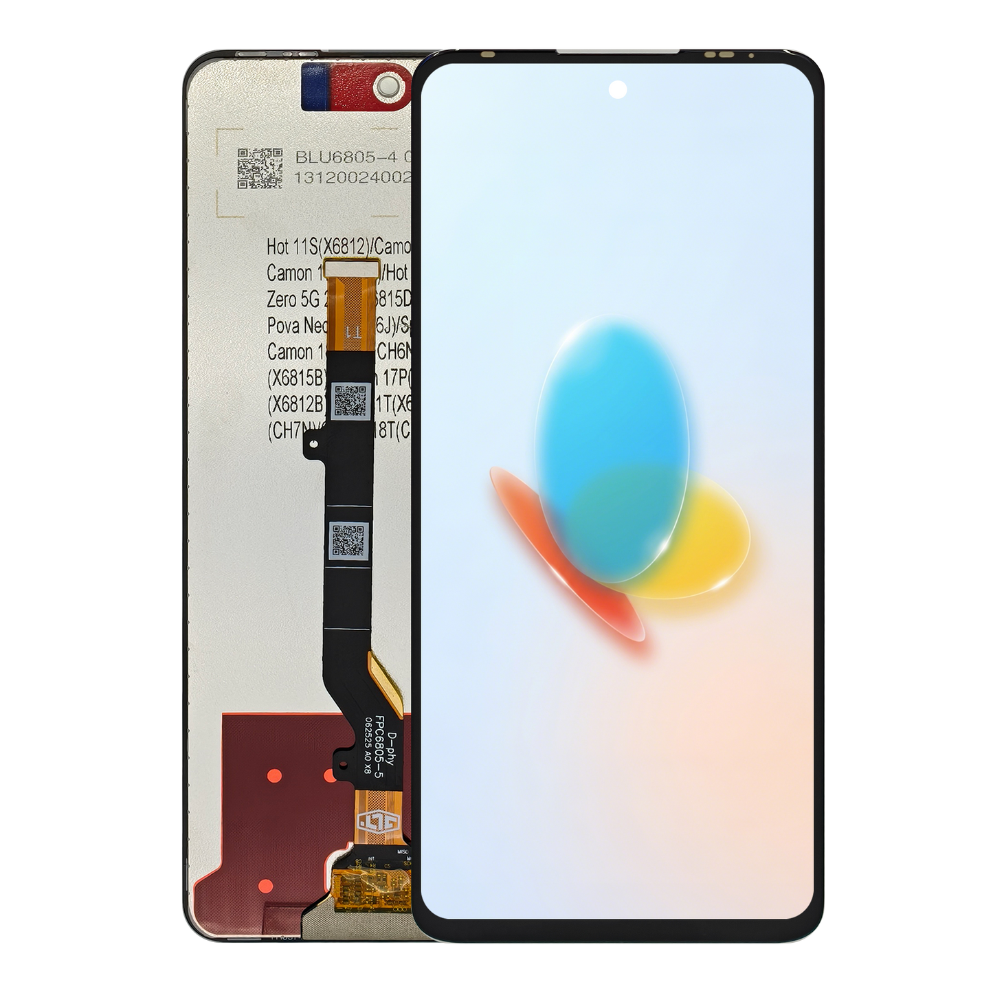 Infinix Hot 11S X6812 LCD Display Screen Assembly