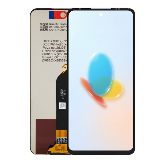 Infinix Hot 12 Play X6816 LCD Display Screen Assembly