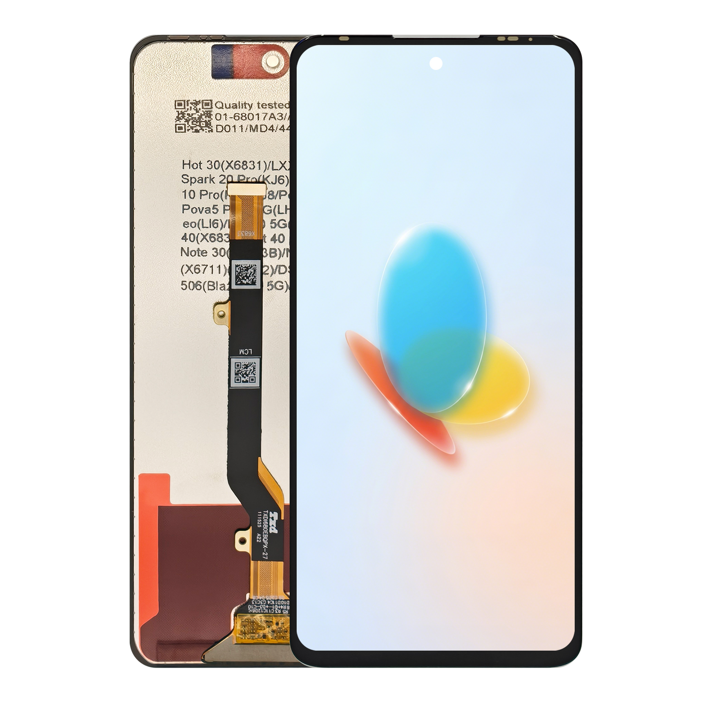 Infinix Note 30 X6833 LCD Display Screen Assembly