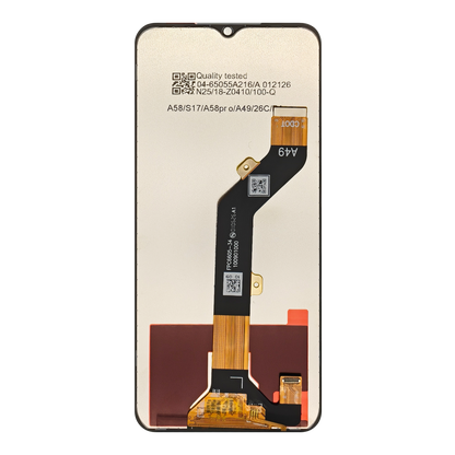 Itel A49 LCD Display Screen Assembly