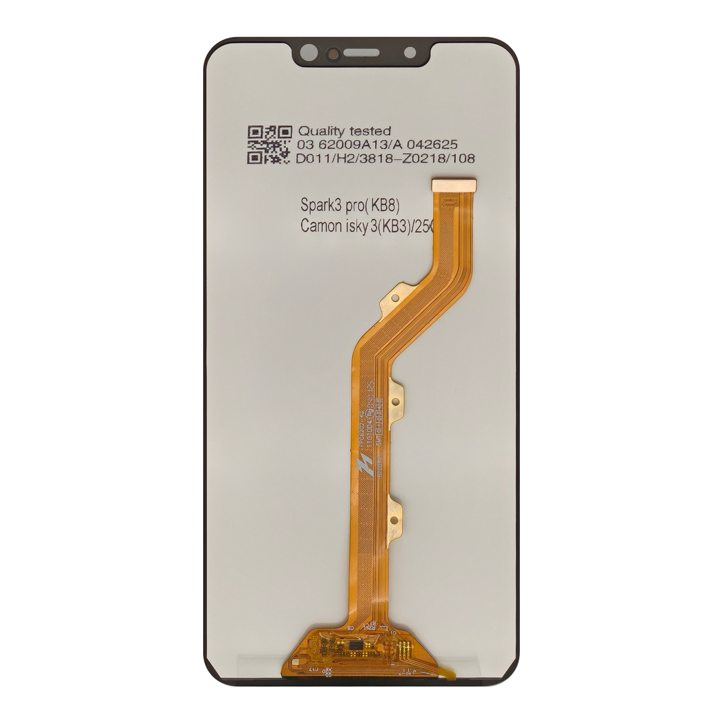 Tecno Camon iSky 3 KB3 LCD Display Screen Assembly