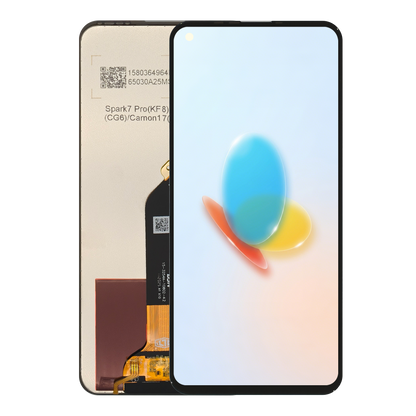 Tecno Spark 7 Pro KF8 LCD Display Screen Assembly